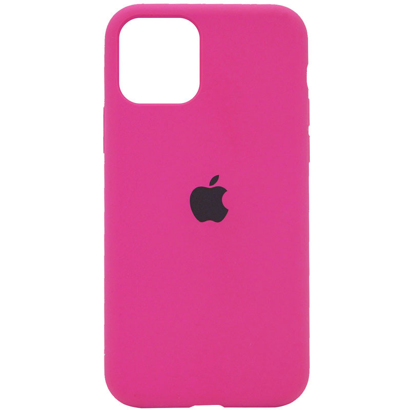 

Чехол Silicone Case Full Protective (AA) для Apple iPhone 11 Pro Max (6.5, Малиновый / dragon fruit