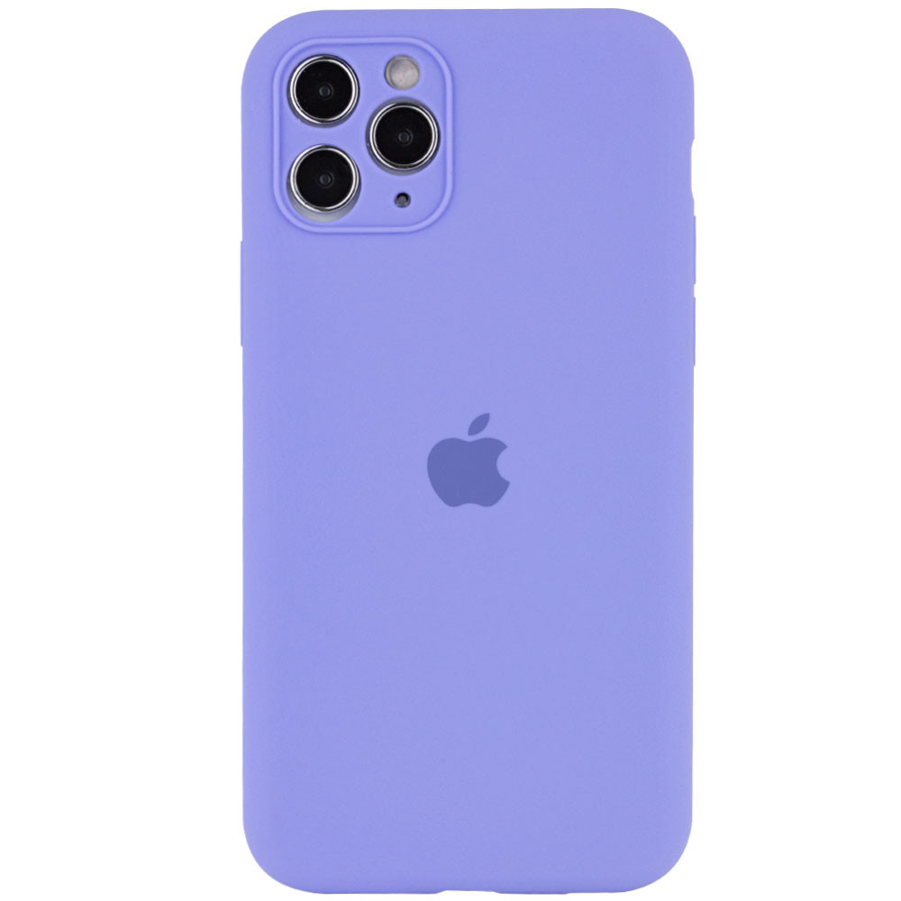 

Чехол Silicone Case Full Camera Protective (AA) для Apple iPhone 11 Pro Max (6.5, Сиреневый / dasheen