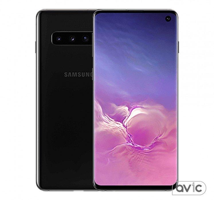 

Смартфон Samsung Galaxy S10 SM-G973 DS 128GB Black (SM-G973FZKD)