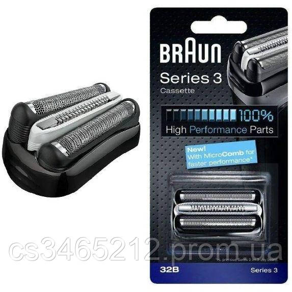 

ОРИГИНАЛ Сетка и нож BRAUN 32B, 32S,21B Series 3 Блок бритва браун 300