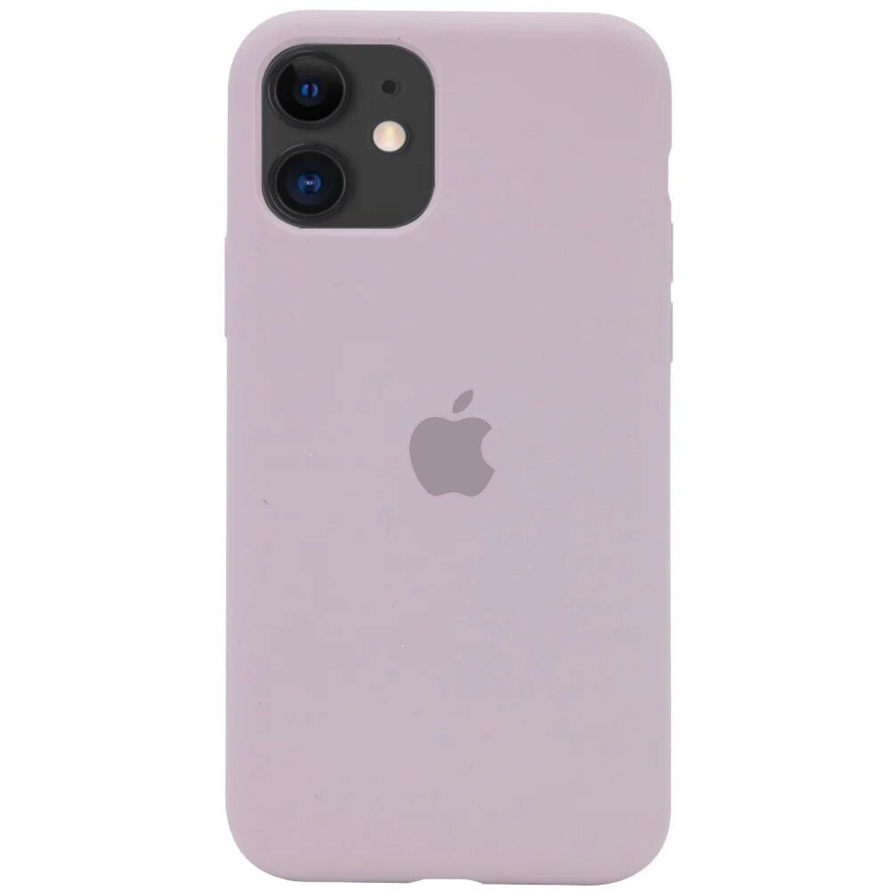 

Чехол Silicone case для IPhone 12 Lavander лаванда