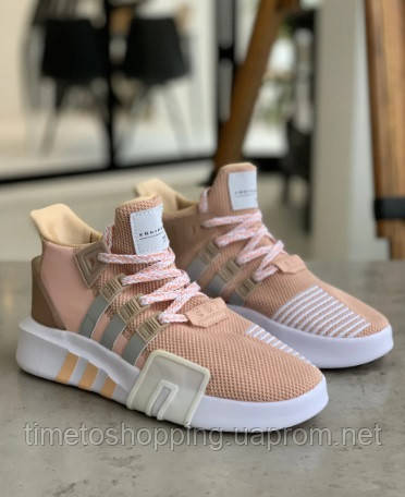 

Кроссовки женские Adidas EQT Bask Adv Адидас Ект Баск кросівки жіночі [36,37,38,40], Пудра