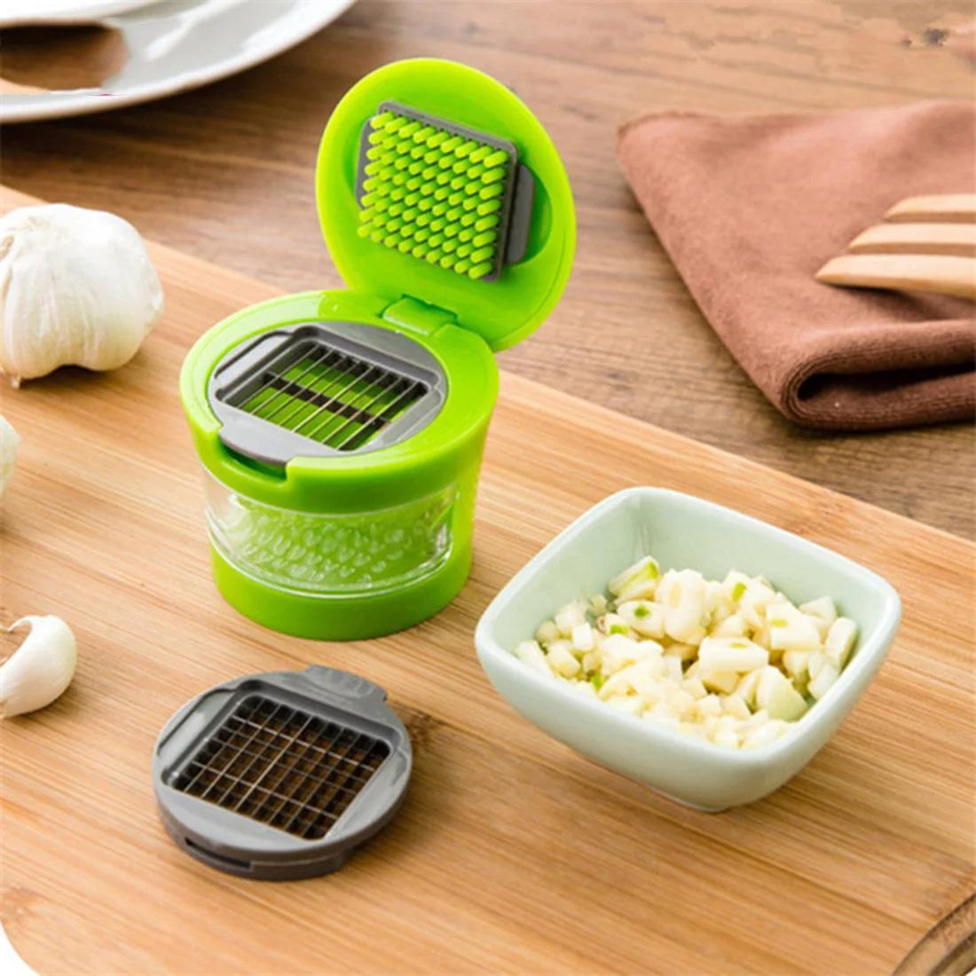 

Измельчитель для чеснока чеснокодавка Kitchen&Home Garlic Chopper 2 насадки