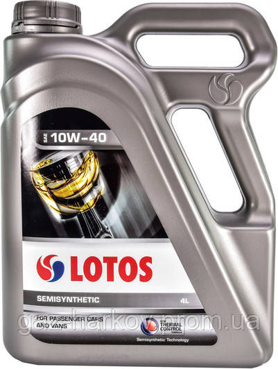 

Моторное масло LOTOS 10W-40 полусинтетическое 4 л