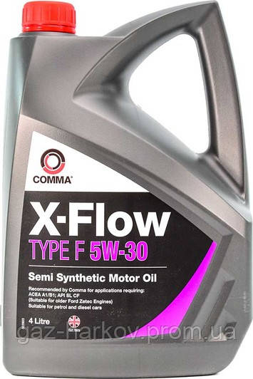 

Моторное масло Comma X-Flow Type F 5W-30 полусинтетическое 4 л