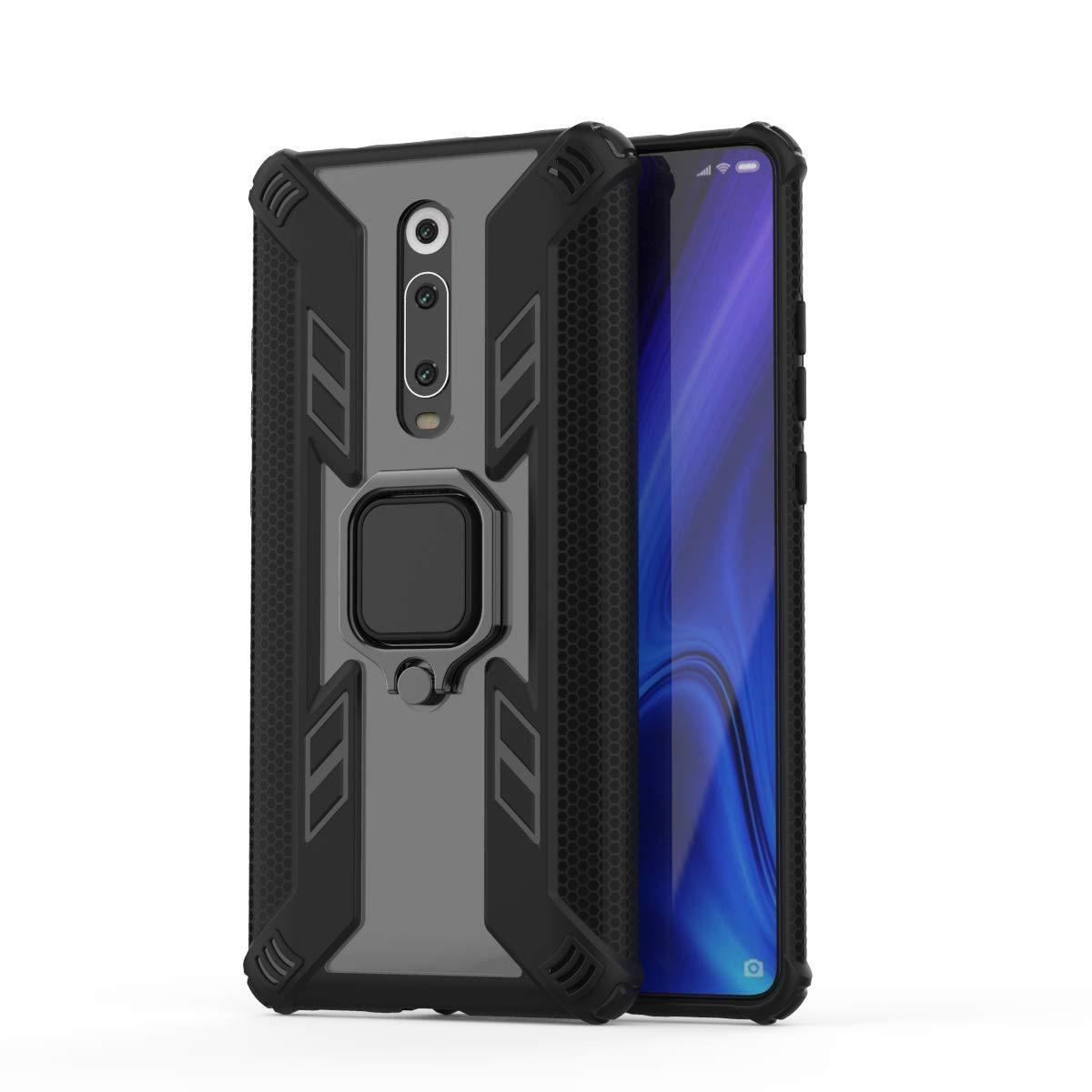 

Ударопрочный чехол Combo Ring for Magnet для Xiaomi Redmi K20 / K20 Pro/ Mi9T/ Mi9T Pro, Черный