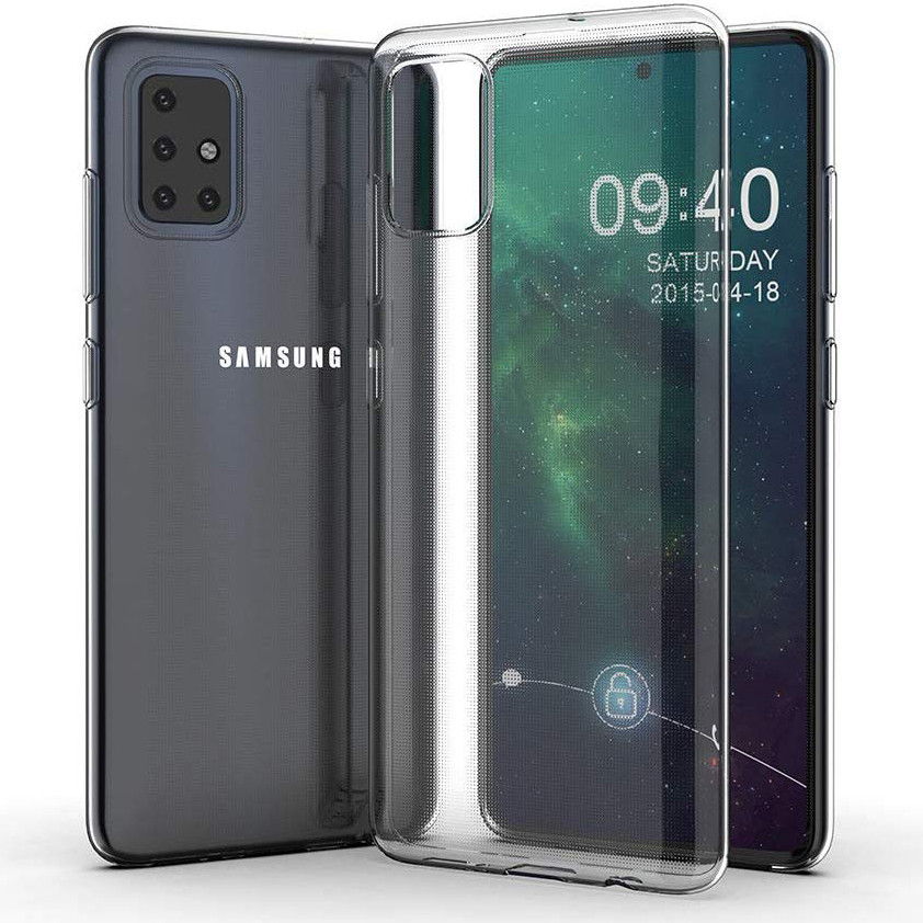 

TPU чехол Epic Transparent 1,0mm для Samsung Galaxy A31, Бесцветный (прозрачный)