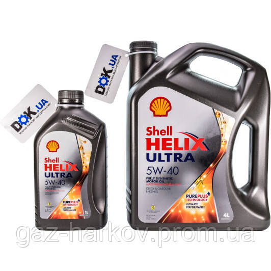 

Моторна олива Shell Helix Ultra 5W-40 синтетичне 1 л