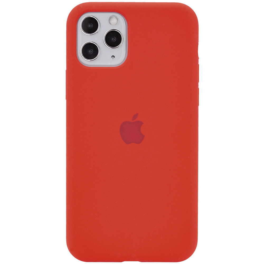 

Чехол Silicone Case Full Protective (AA) для Apple iPhone 11 Pro Max (6.5"), Красный / dark red