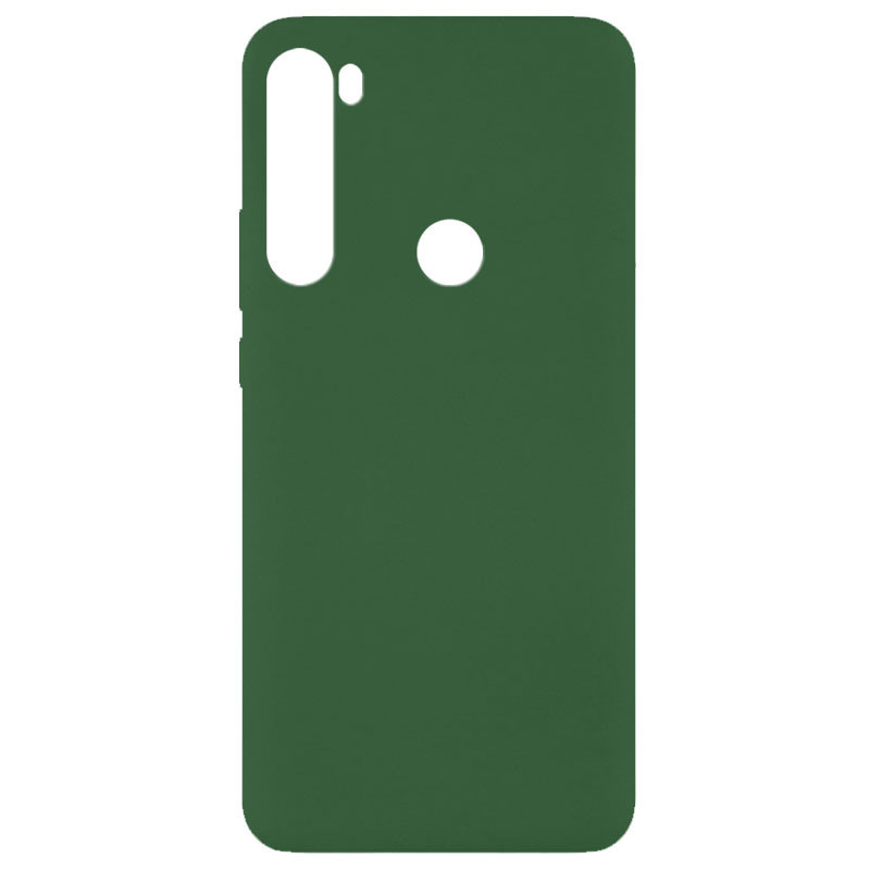 

Чехол Silicone Cover Full without Logo (A) для Xiaomi Redmi Note 8T, Зеленый / dark green