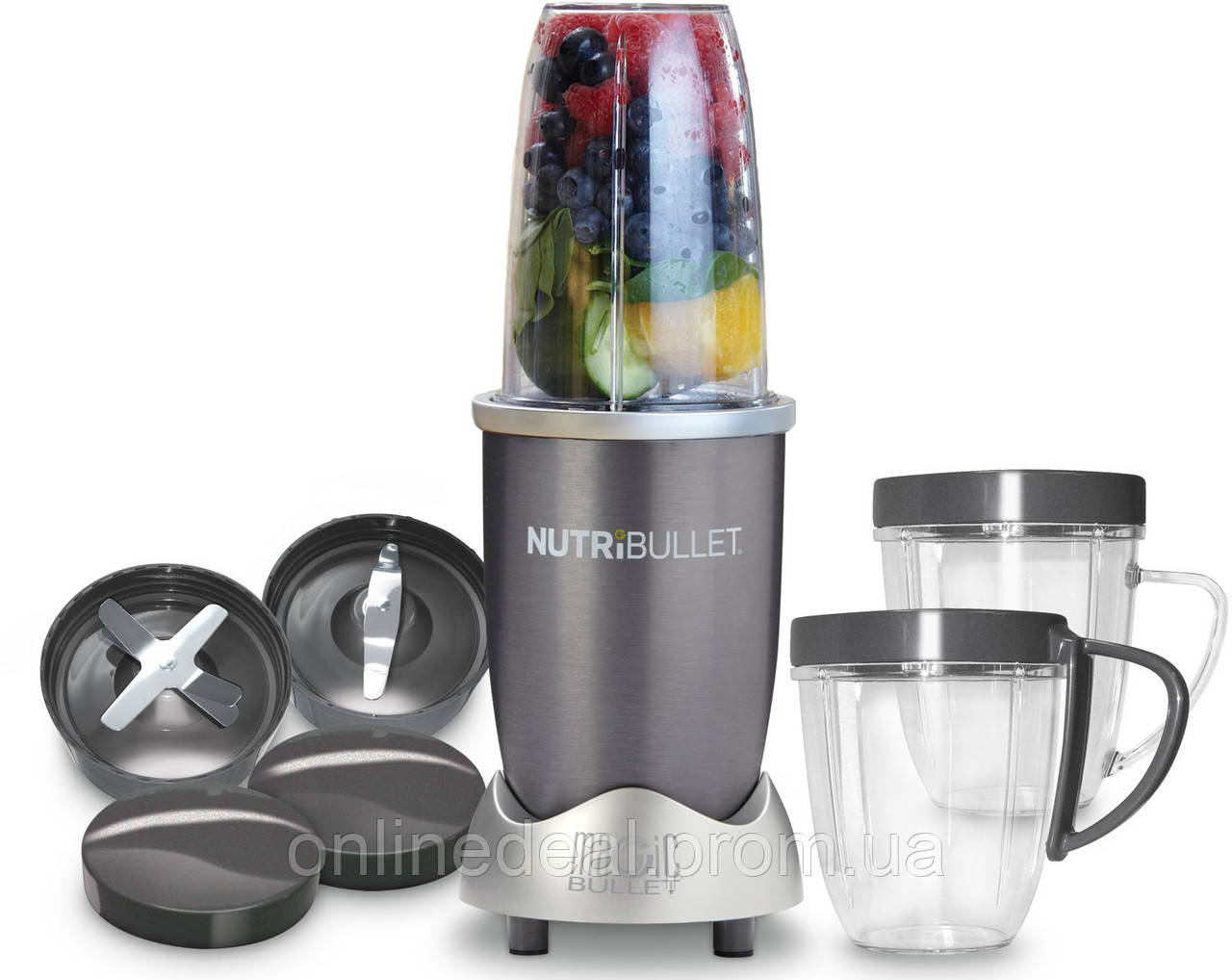 

Блендер с двумя чашами Magic Nutri Bullet 600 Ватт (4371)