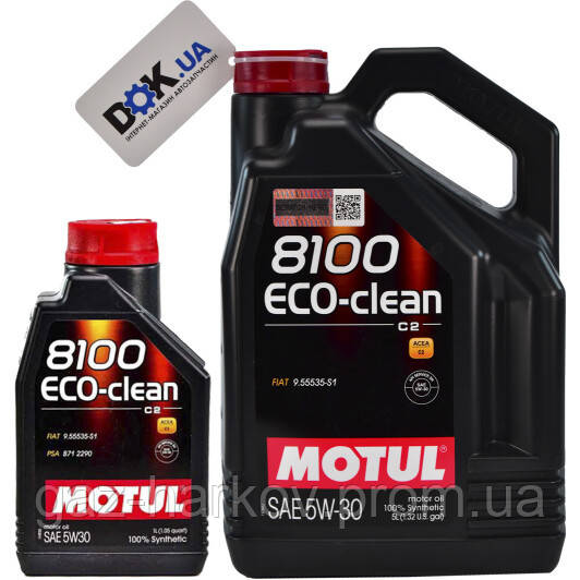 

Моторна олива Motul 8100 Eco-Clean 5W-30 синтетичне 1 л