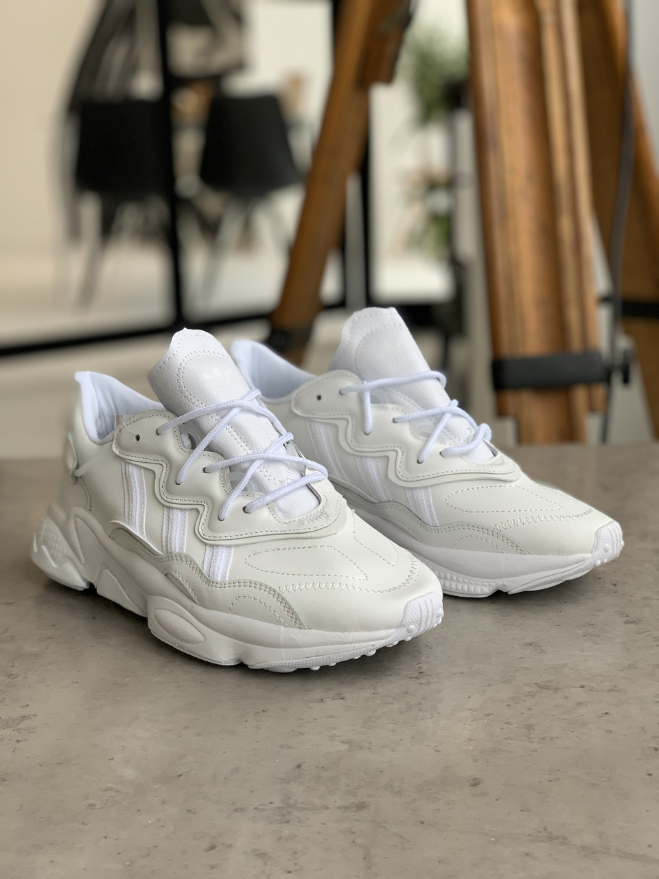 

Кроссовки Adidas Ozweego White Адидас Озвиго Белые (41,42,43,44,45), Белый