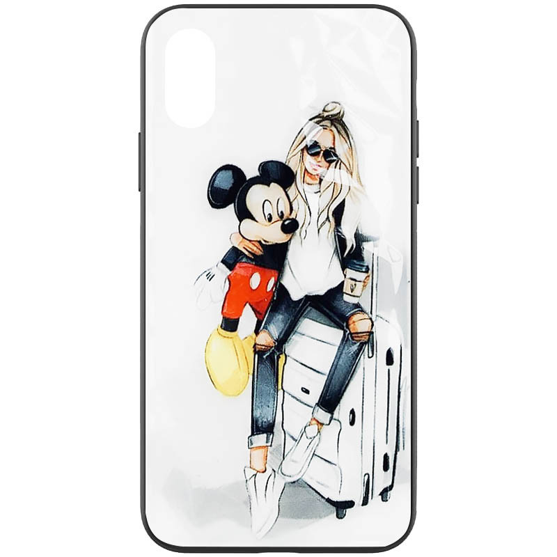 

Чехол TPU+PC Prisma Ladies для Apple iPhone X / XS (5.8") Mickey