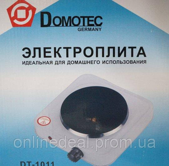 

Электроплита 1 комфорка блин Domotec DT-1011 1000w