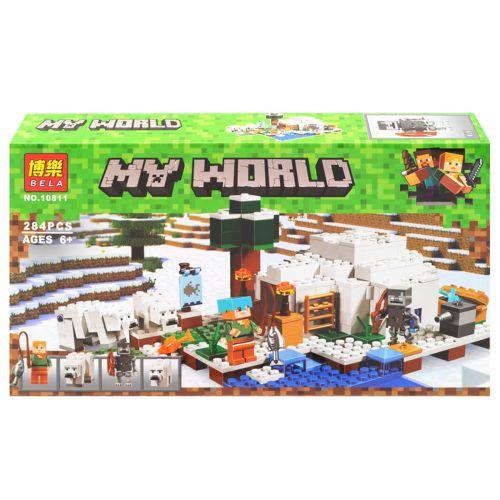 

Конструктор "My World: Майнкрафт. Домик для рыбалки", 284 дет 10811