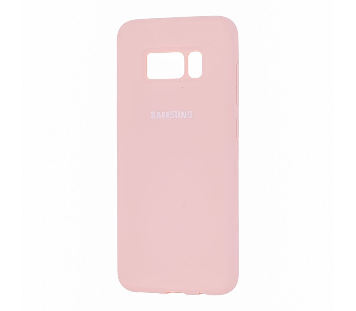 

Силиконовый чехол Silicone Cover на телефон Samsung Galaxy S7/ Самсунг S7, Розовый