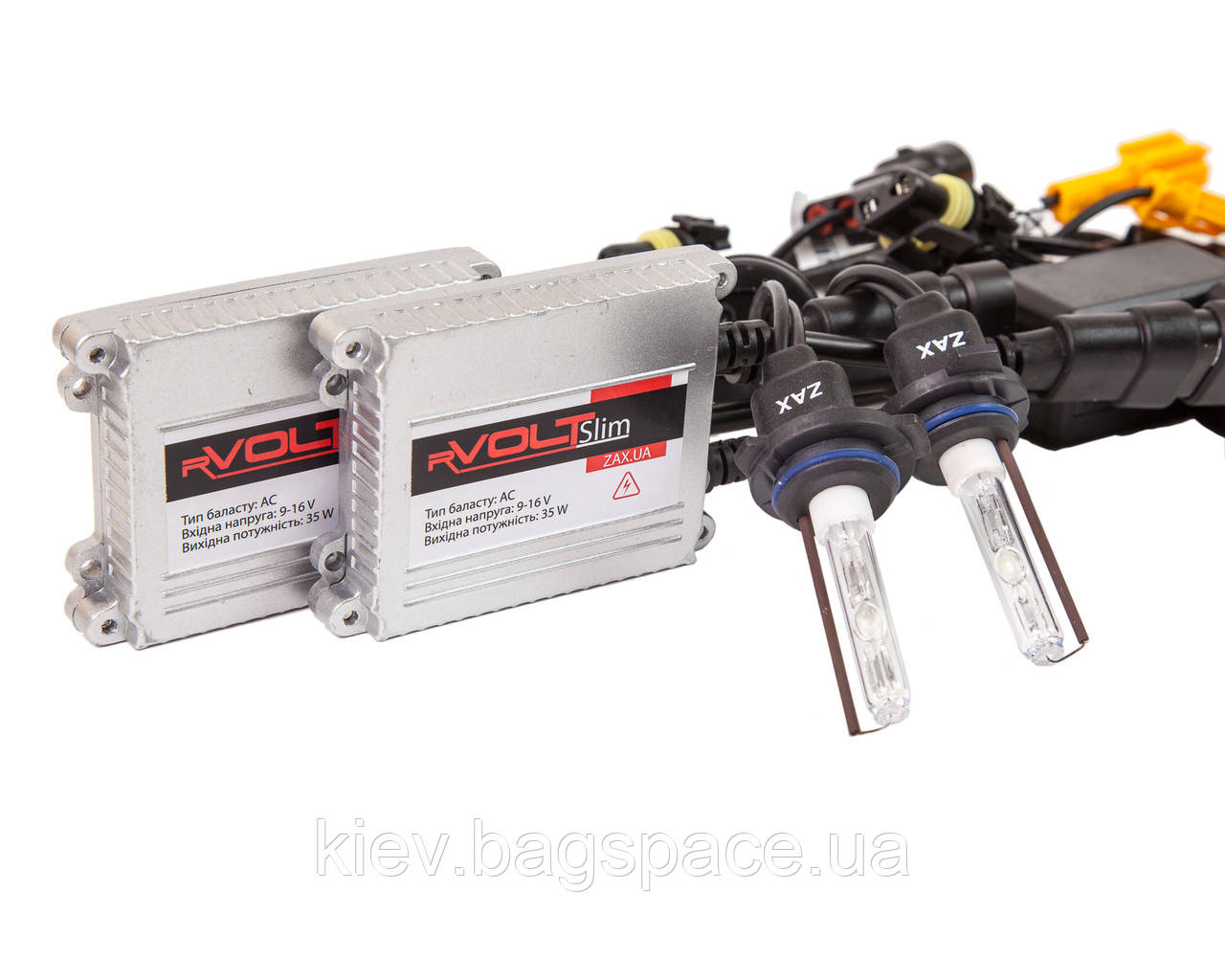 

Комплект ксенона rVolt slim 35W 9-16V Zax ceramic HB4 9006 4300K, КОД: 147948