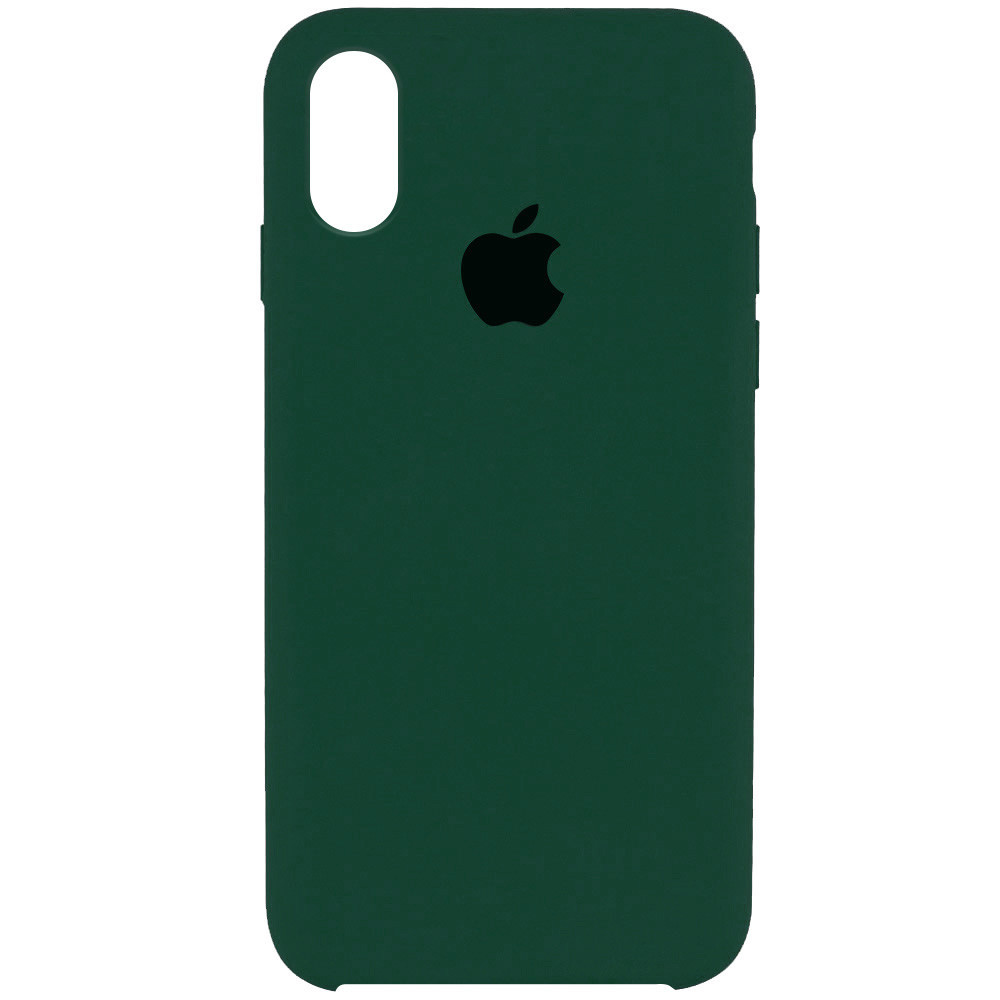 

Чехол Silicone Case (AA) для Apple iPhone XR (6.1, Зеленый / forest green