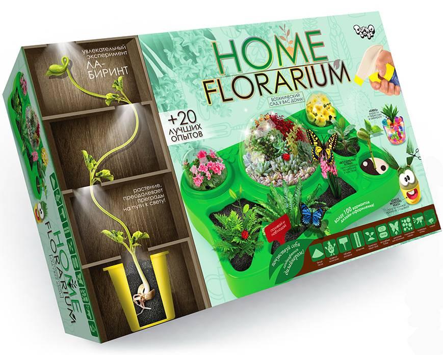 

Набор для выращивания растений Danko Toys HOME FLORARIUM (HFL-01)