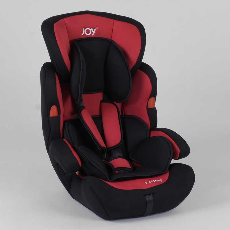 

Автокресло JOY NB-7104 (4) цвет черно-красный, универсальное от 9 до 36 кг, с бустером