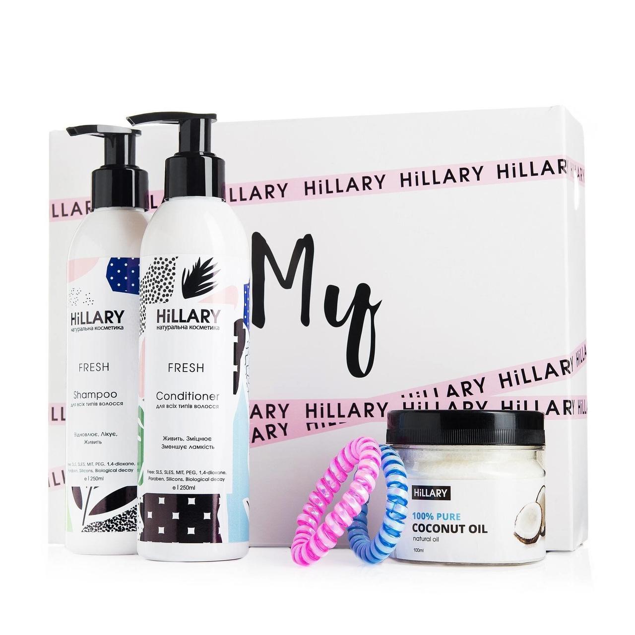 

Набор для ухода за любым типом волос Hillary Fresh Healthy Hair & Coconut