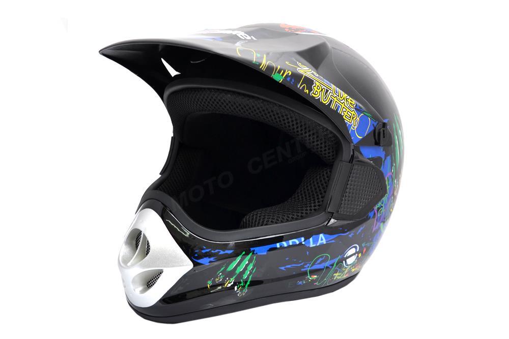 

Cross Helmet WL-801 Black NEW Monster XL