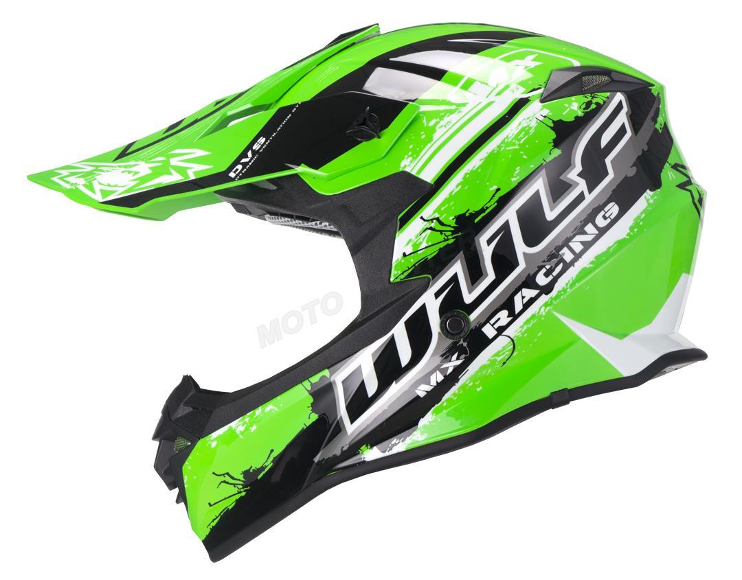 

Шлем Wulf PRO Green S Cross