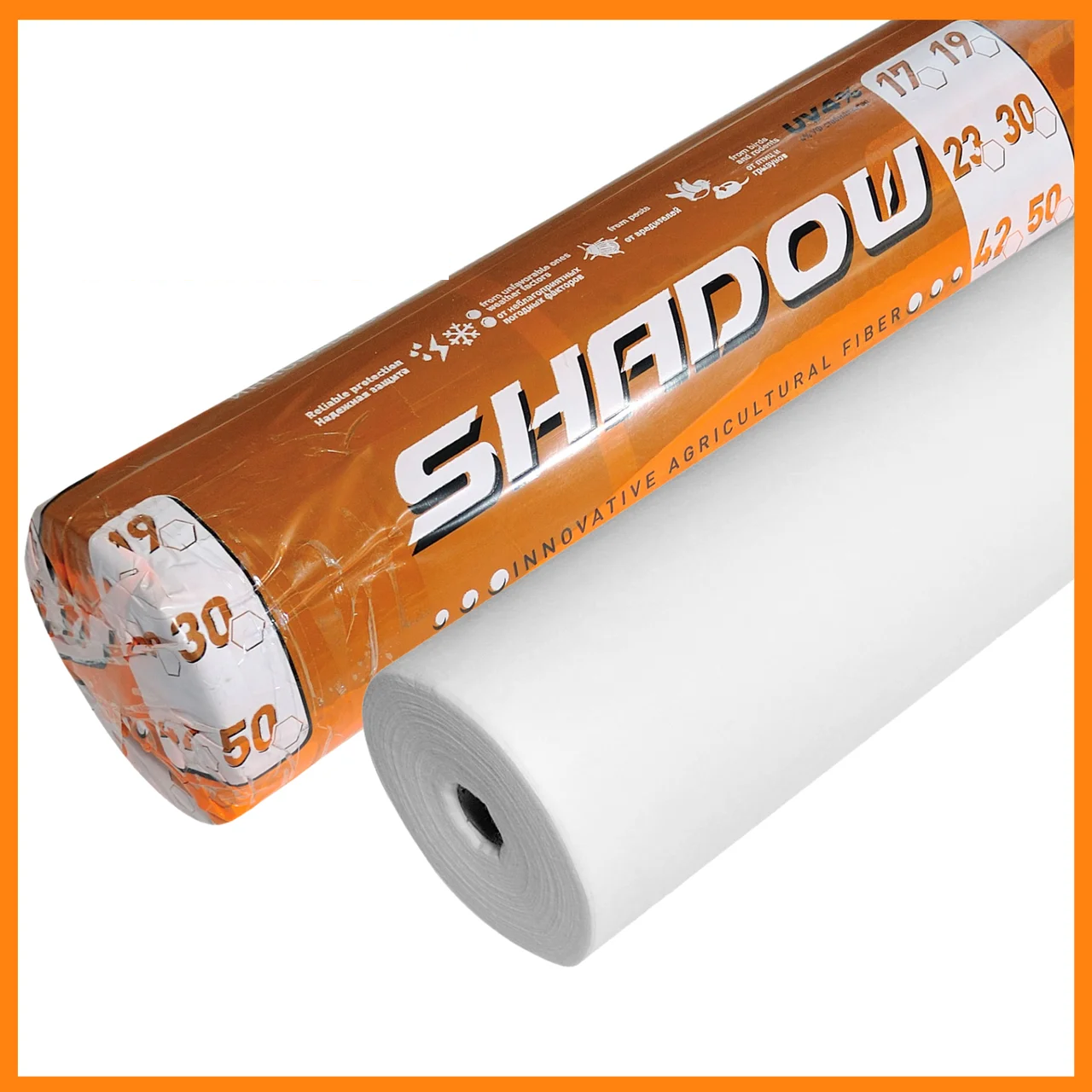 

Агроволокно белое 50 г/м² 2.1х 100 м. "Shadow" (Чехия) 4%, Белый