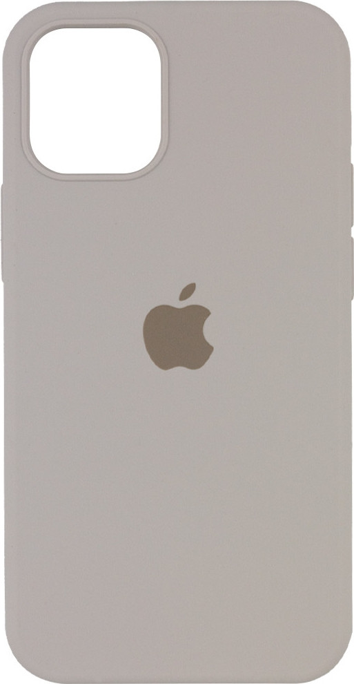 

Чехол Silicone Case Full Protective (AA) для Apple iPhone 12 Pro Max (6.7, Серый / stone