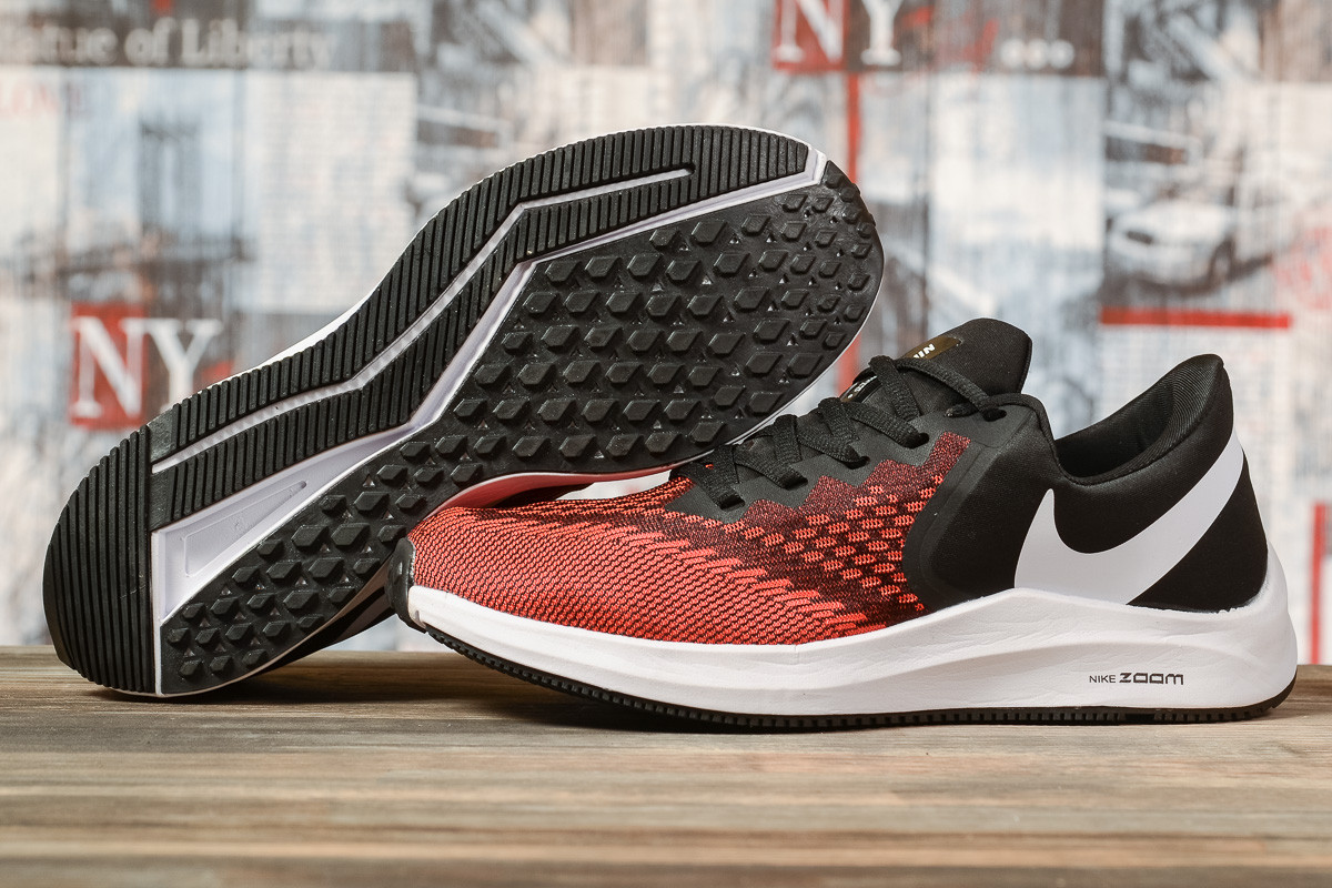 

Кроссовки мужские 17077, Nike Zoom Winflo 6, черные, [ 41 42 43 44 45 ] р. 41-26,5см., Черный