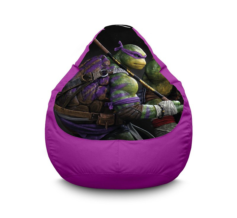 

Кресло мешок iPuff "Ninja Turtles. Donatello" Оксфорд XL (80х110 см) Сиреневый