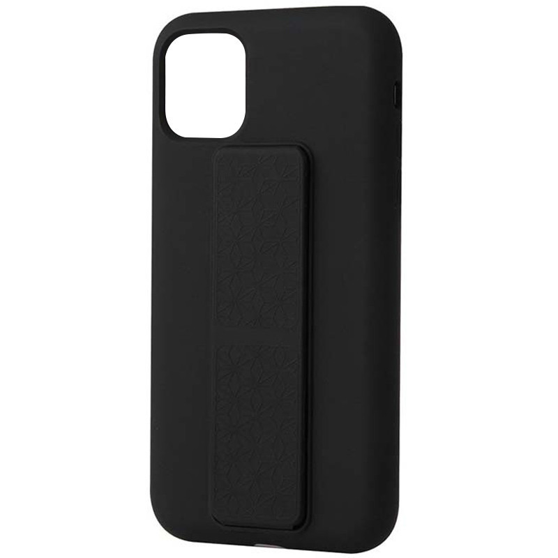 

Чехол Silicone Case Hand Holder для Apple iPhone 11 Pro Max (6.5") (Черный / Black