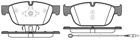 

Тормозные колодки, к-кт. DS DS 5 / PEUGEOT RCZ / CITROEN DS5 / CITROEN DS4 2005-2018 г.