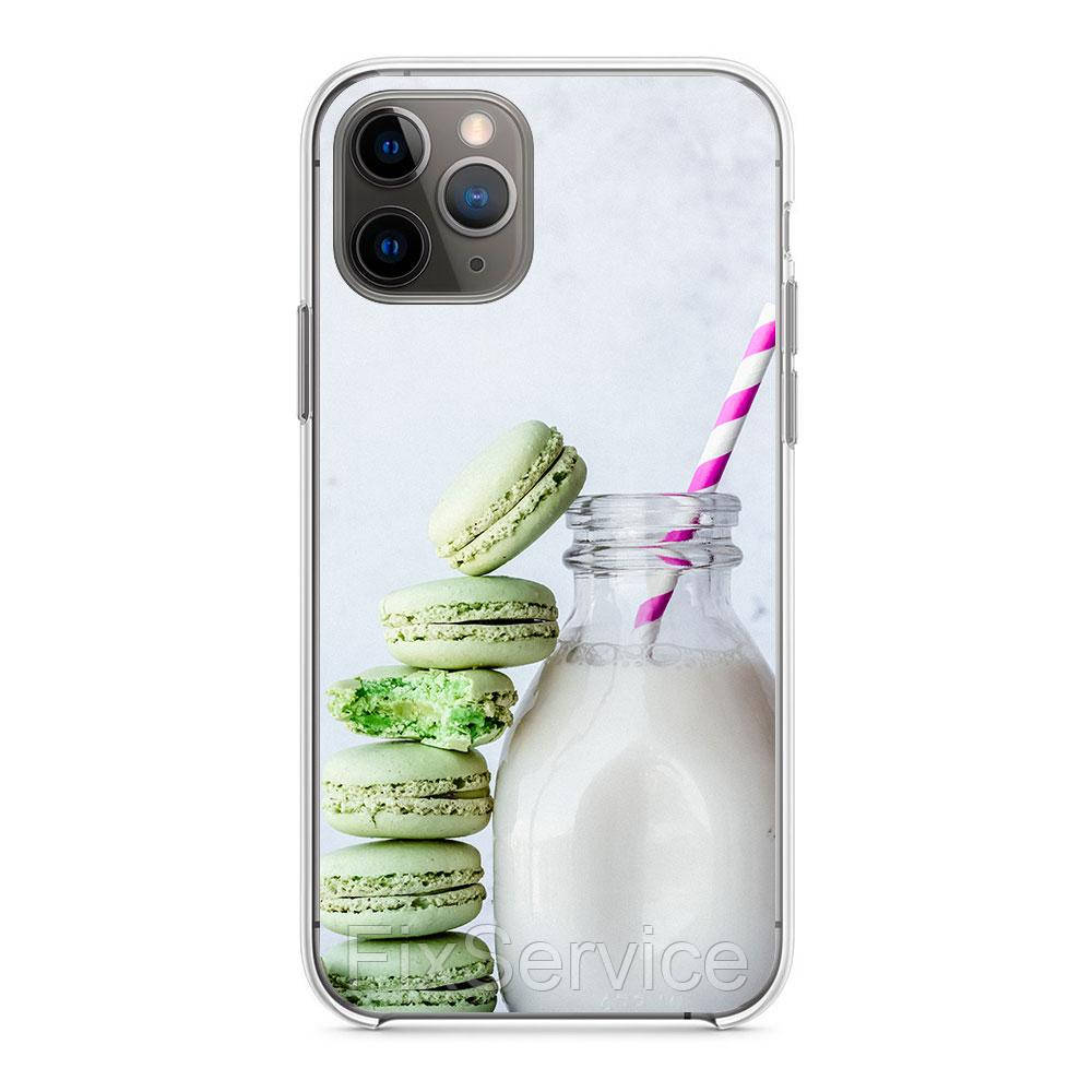 

Чехол силиконовый Sweets для Apple iPhone 11 Pro Max (Macaroon milk)