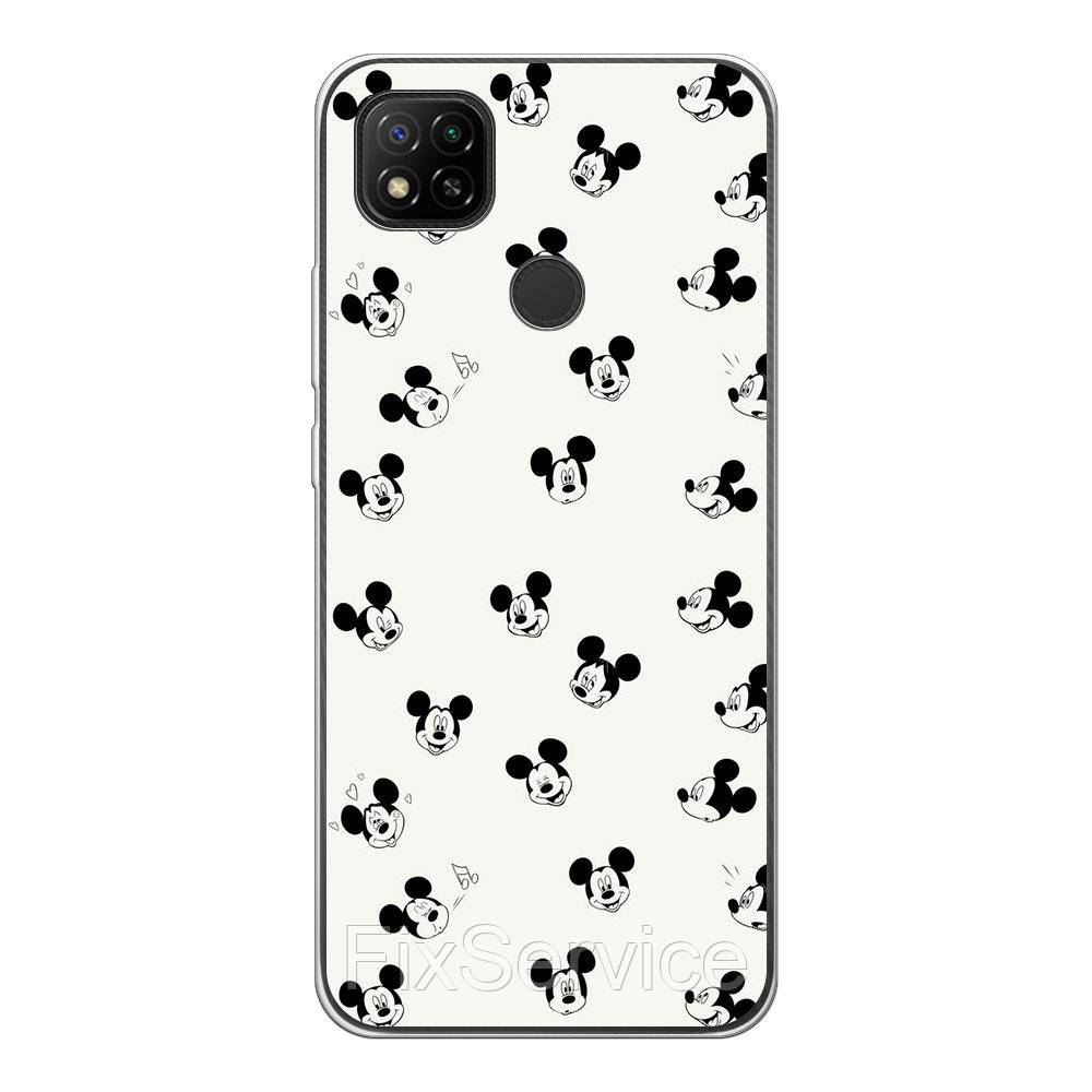 

Чехол силиконовый Mickey для Xiaomi Redmi 9C (Mickey White)