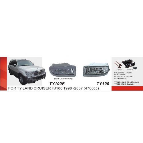 

Фары доп.модель Toyota LC FJ100 1998-2007/TY-100-2-W (TY-100-2-W)