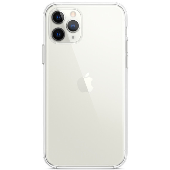 

Чехол Silicone Clear Case для Apple iPhone 11 Pro Max (6.5"), Прозрачный