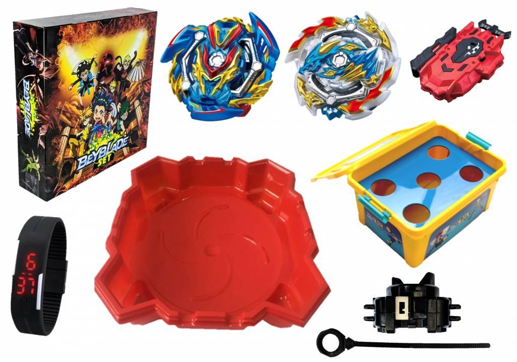 

Подарочный игровой набор BEYBLADE + ЛЕД Часики (wolv90313)