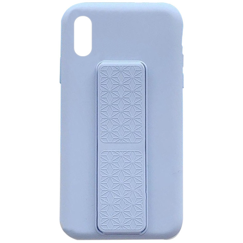 

Чехол Silicone Case Hand Holder для Apple iPhone XS Max (6.5") Сиреневый / Dasheen