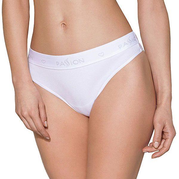 

Трусики-бразилиана из хлопка PS005 PANTIES white S - Passion ОРИГИНАЛ