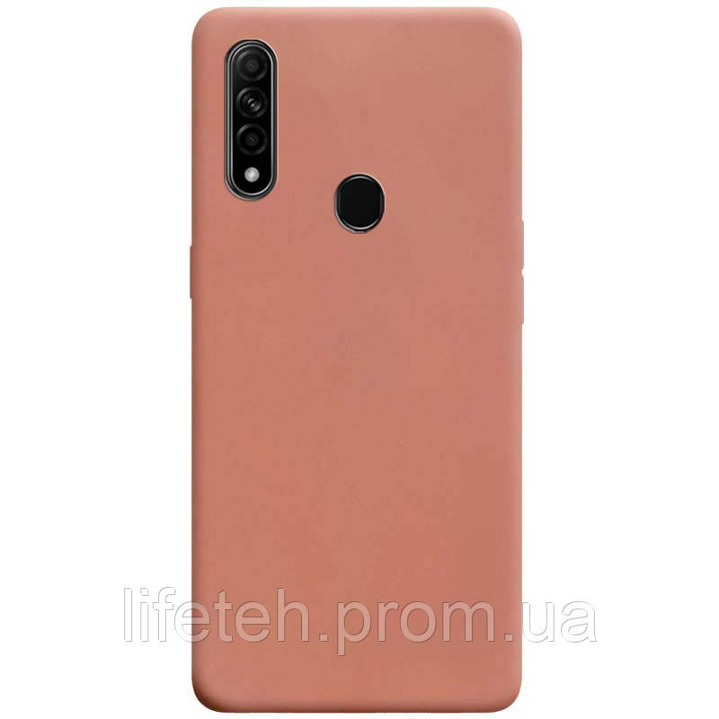 

Силиконовый чехол Candy для Oppo A31 / A8, Rose gold