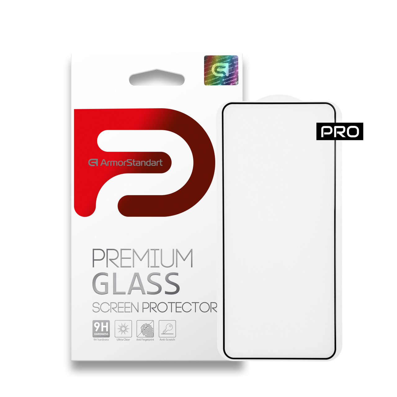 

Защитное стекло Armorstandart Pro Full Glue для Realme 7 Pro Black (ARM57799), Черный