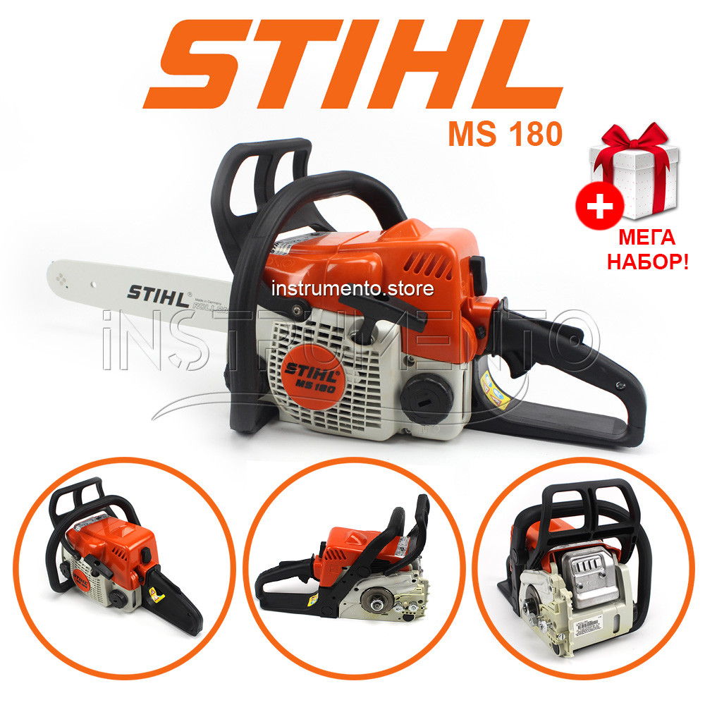 

Бензопила Штиль STIHL MS 180 (1.5 кВт, шина 35 см) Пила Штиль MС 180