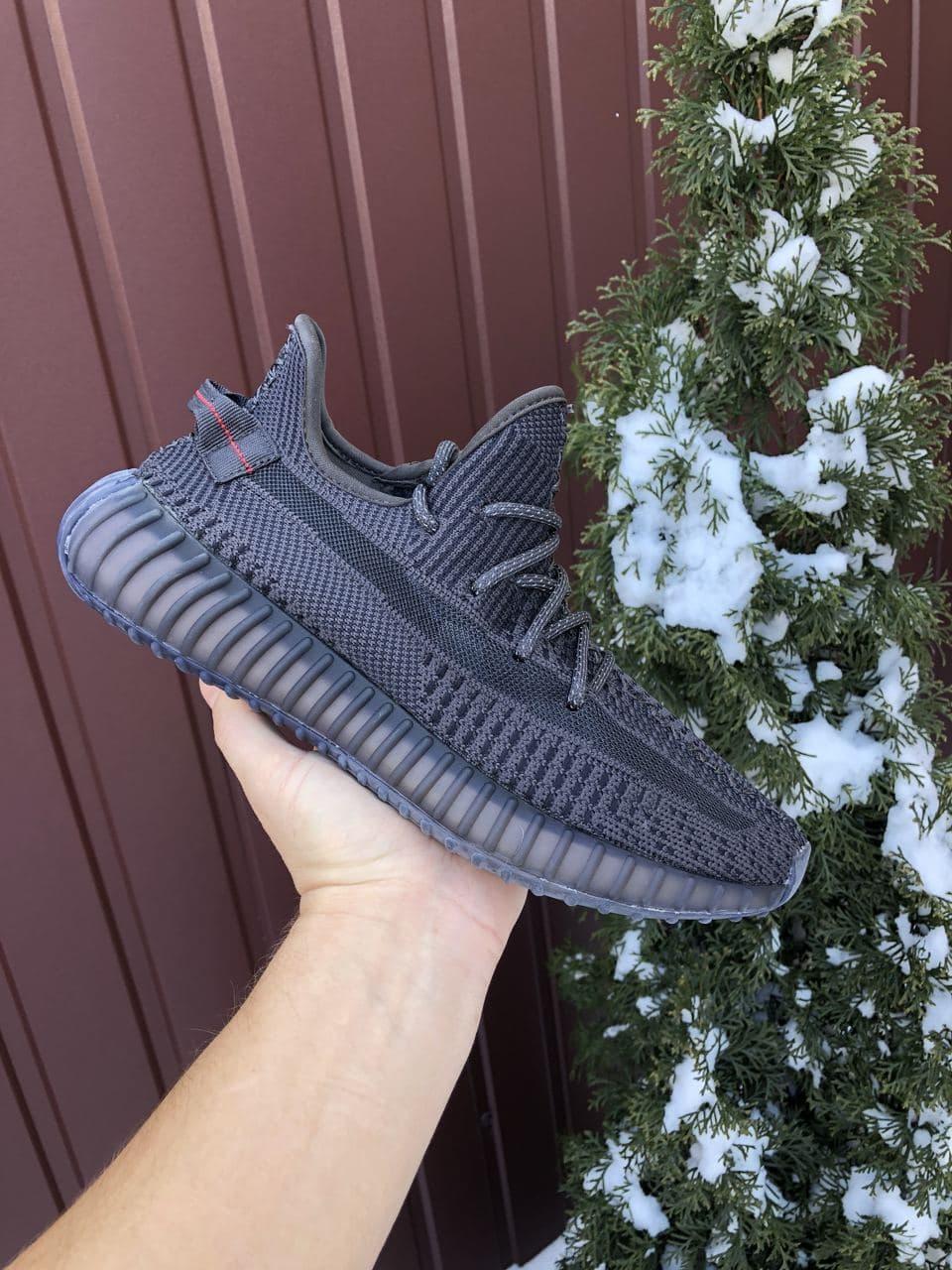 

Кроссовки Yeezy Boost 350 v2 серые с черным 41-45 45