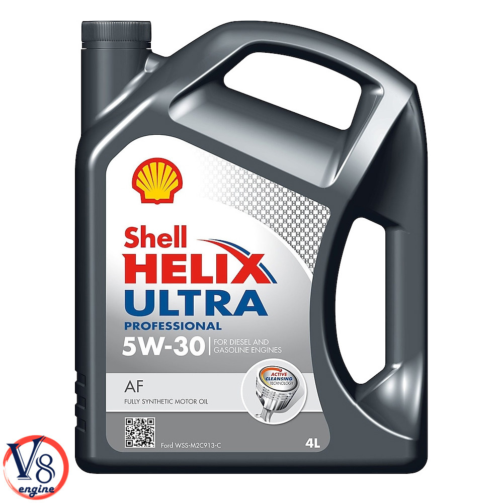 

Моторное масло Shell Helix Ultra Professional AF 5W-30 синтетическое SL Ford WSS-M2C913-C/WSS-M2C913-D 4л