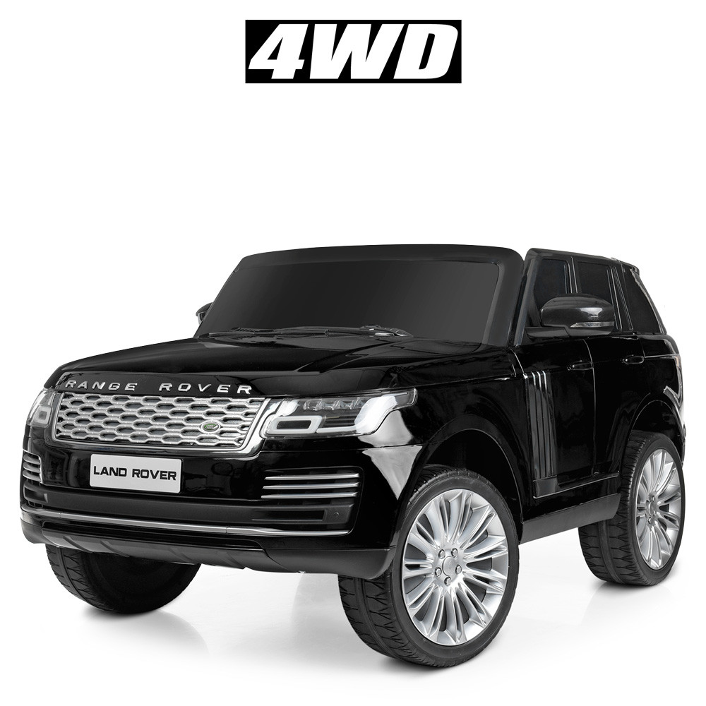 

Детский электромобиль Land Rover (4 мотора по 35W, 2 аккум12V9AH, MP3, USB) Джип Bambi M 4175EBLRS-2 Черный