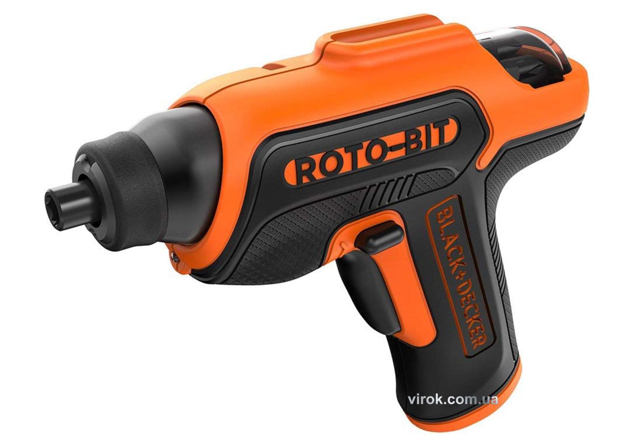 

Викрутка акумуляторна Black+Decker Li-Ion 3.6 В 1.5 Агод 5.5 Нм + 8 насадок