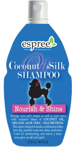 

Шампунь с кокосовым маслом и протеинами шелка питание и блеск "Coconut Oil + Silk Shampoo"