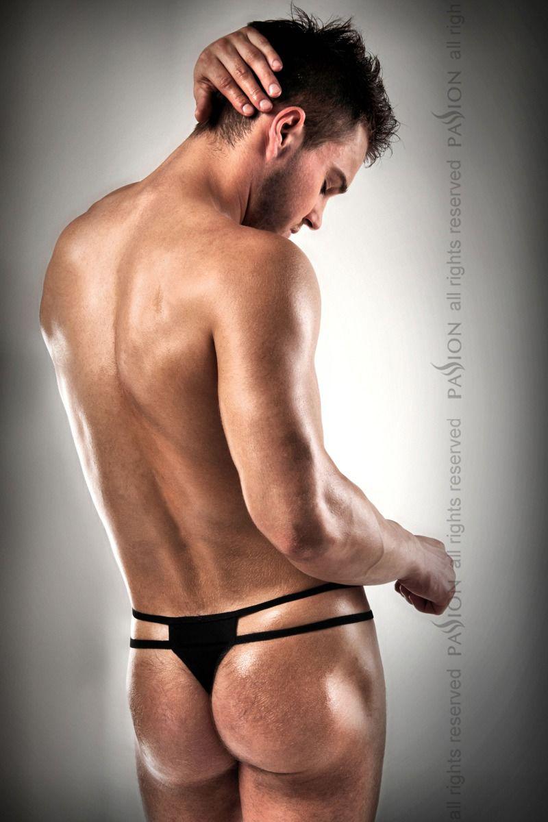 

Эротические мужские трусы 014 THONG black L/XL - Passion